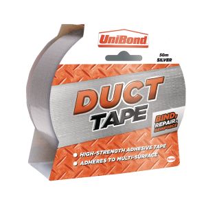 Unibond Duct Tape 50mmx50m Silver