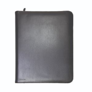 Monolith Zip Leather RBinder A4 Blk