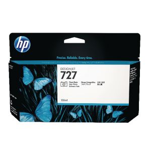 HP 727 DesignJet Ink 130ml Photo Blk