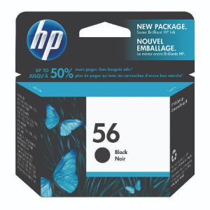 HP 56 Ink Cart Black 19ml C6656AE