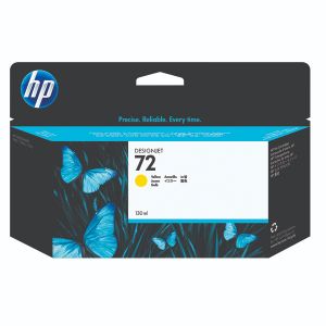HP 72 DesignJet Ink Cart 130ml Ylw