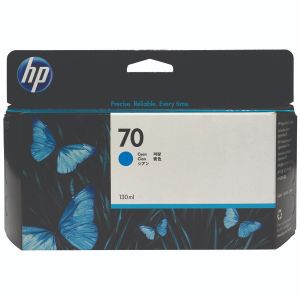 HP 70 DesignJet Ink Cart 130ml Cyan