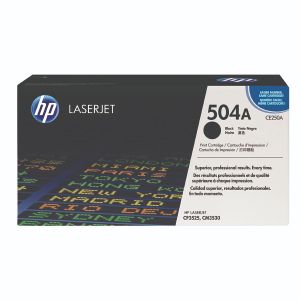 HP 504A Laserjet Toner Black CE250A