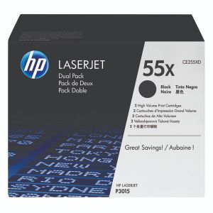 HP Ce255xd Dual PkLsr Tnr Blk