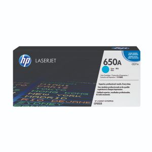 HP 650A LaserJet Toner Cyan CE271A