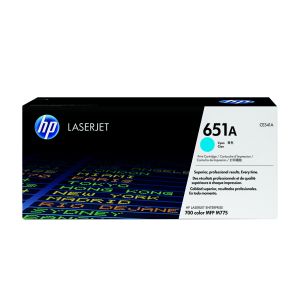 HP 651A Laser Toner Cyan CE341A