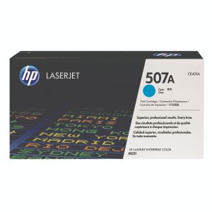 HP 507A LaserJet Toner Cyan CE401A