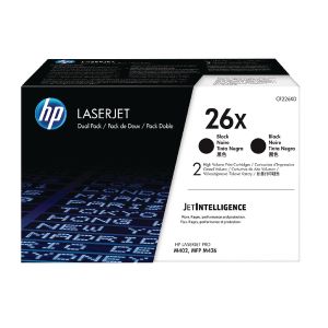 HP 26X Hy Toner Black Twin Pack