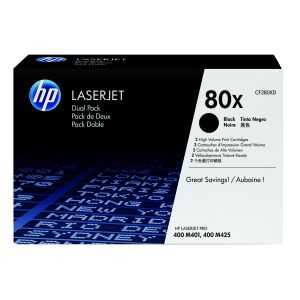 HP 80x High Yield Dual PkPk2