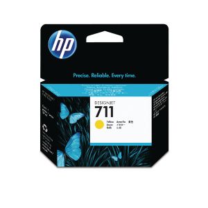 HP 711 DesignJet Ink Yellow CZ132A