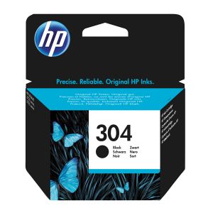 HP 304 Ink Cartridge Black N9K06Ae