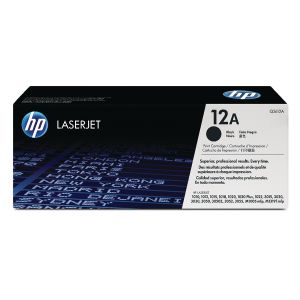 HP 12A LaserJet Tnr Blk 2-Pk Q2612AD