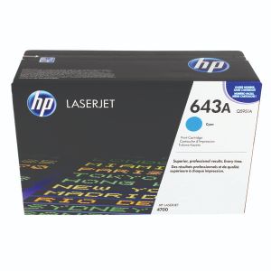 HP 643A LaserJet Toner Cyan Q5951A