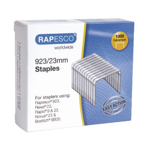 Rapesco 923/23mm Staples Pk1000