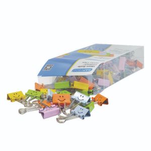 Rapesco Smiles 19mm Fldbk Clip Pk80