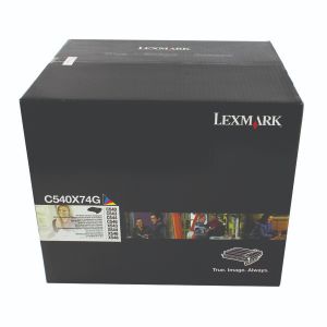 Lexmrk 0C540X74G Blk/Col Imagng Kit
