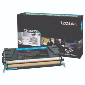 Lexmark Cy Rtn Prog 7K Tnr C746A1CG