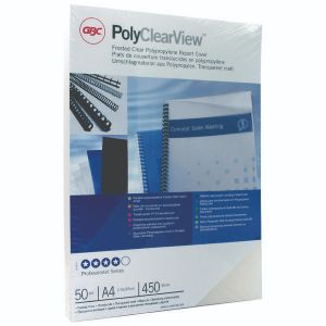GBC PolyClearView A4 Bind Cover Pk50