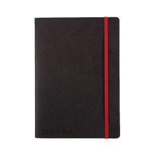 Black n Red Soft Cover Notebook A5