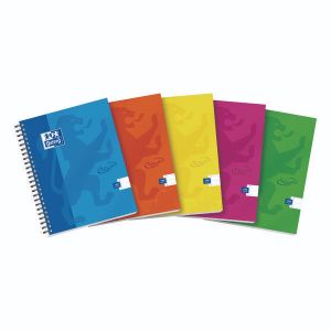 Oxford Touch HB Notebook A5 Asst Pk5