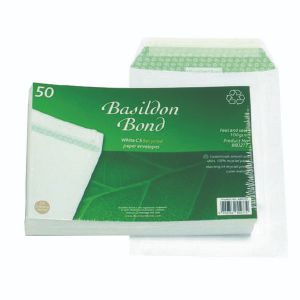 Basildon Env C5 Wht Pocket 100g Pk50