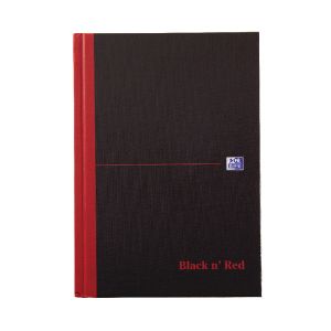 Black n Red HB Ruled Notebook A5 Pk5