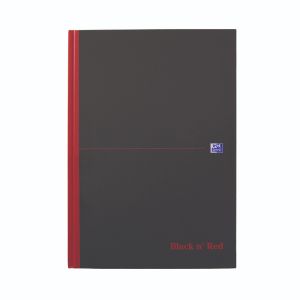 Black n Red HB Ruled Notebook A4