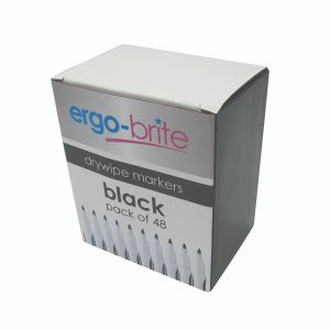 Ergo-Brite Dwipe Mrkr R/Grip Blk P48
