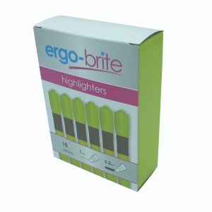 Ergo-Bright Highlighters Ylw P10