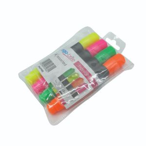 Ergo-Brite Ast Ergo Highlighters Pk4