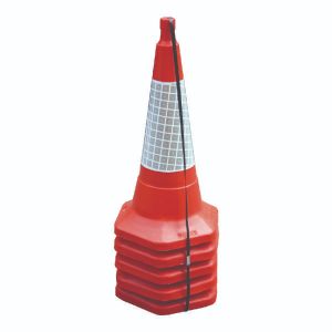 75Cm/30In Std 1 Pc Cone Pk5 Red