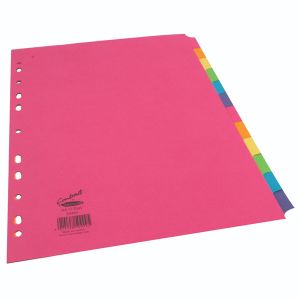 Concord Bright A4 12-Part Sub Dvdrs