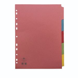 Concord Reinforced Dvdr 5-Part Ast
