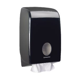 Aquarius Hand Towel Dispenser Black Aquarius Hand Towel Dispenser Black
