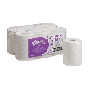 Kleenex Ultra Slimroll 2 Ply Wht Pk6