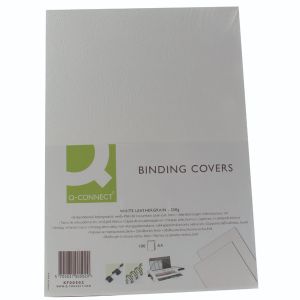 Q-Connect Binding Comb Covers Pk100