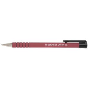 Q-Connect Lamda Ball Pen Red Pk12