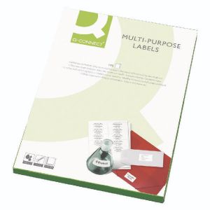 Q-Connect Multipurpose Labels Pk6500