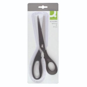 Q-Connect Scissors 210mm Ssteel Blk