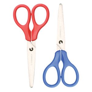 Q-Connect Scissors 130mm Red or Blue