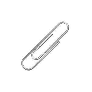 Q-Connect Pclip 32mm Plain Pk1000