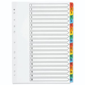 Q-Connect Index 1-20 Brd Reinf Multi