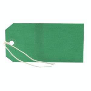 Strung Tag 120X60 Green Pk1000