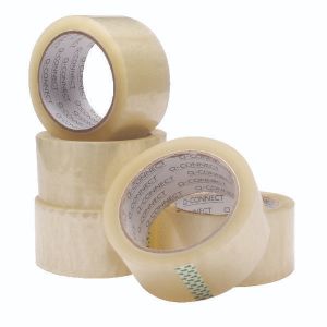 Q-Connect Packing Tape 50mmx66m Pk6