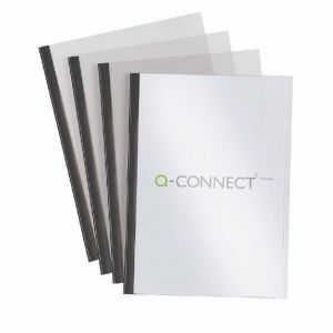 Q-Connect A4 Slide Binder/Cover Blk