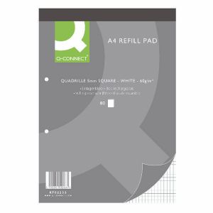 Q-Connect Quad Rld Rfl Pad A4 Pk10