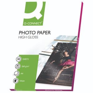 Q-Connect A4 High Gloss Photo Paper