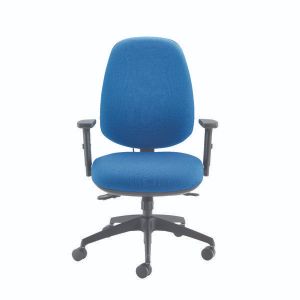 Cappela Rise Hbk Posture Chair Blue