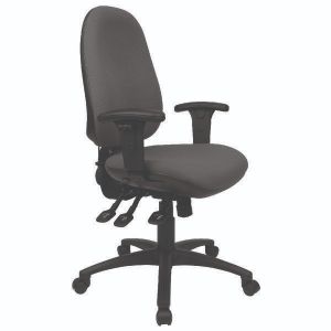 Cappela Rise Hbk Posture Chair Black