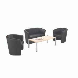 Avior Tub Chair 735x615x770 Black